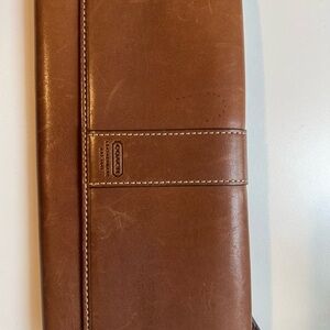 Coach Brown Leather Men's Wallet